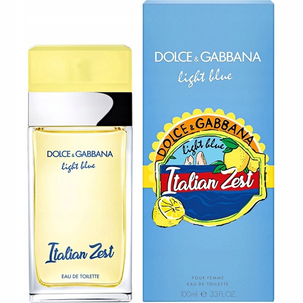 & Gabbana Light Blue Italian Zest Pour Femme Edt Unikat