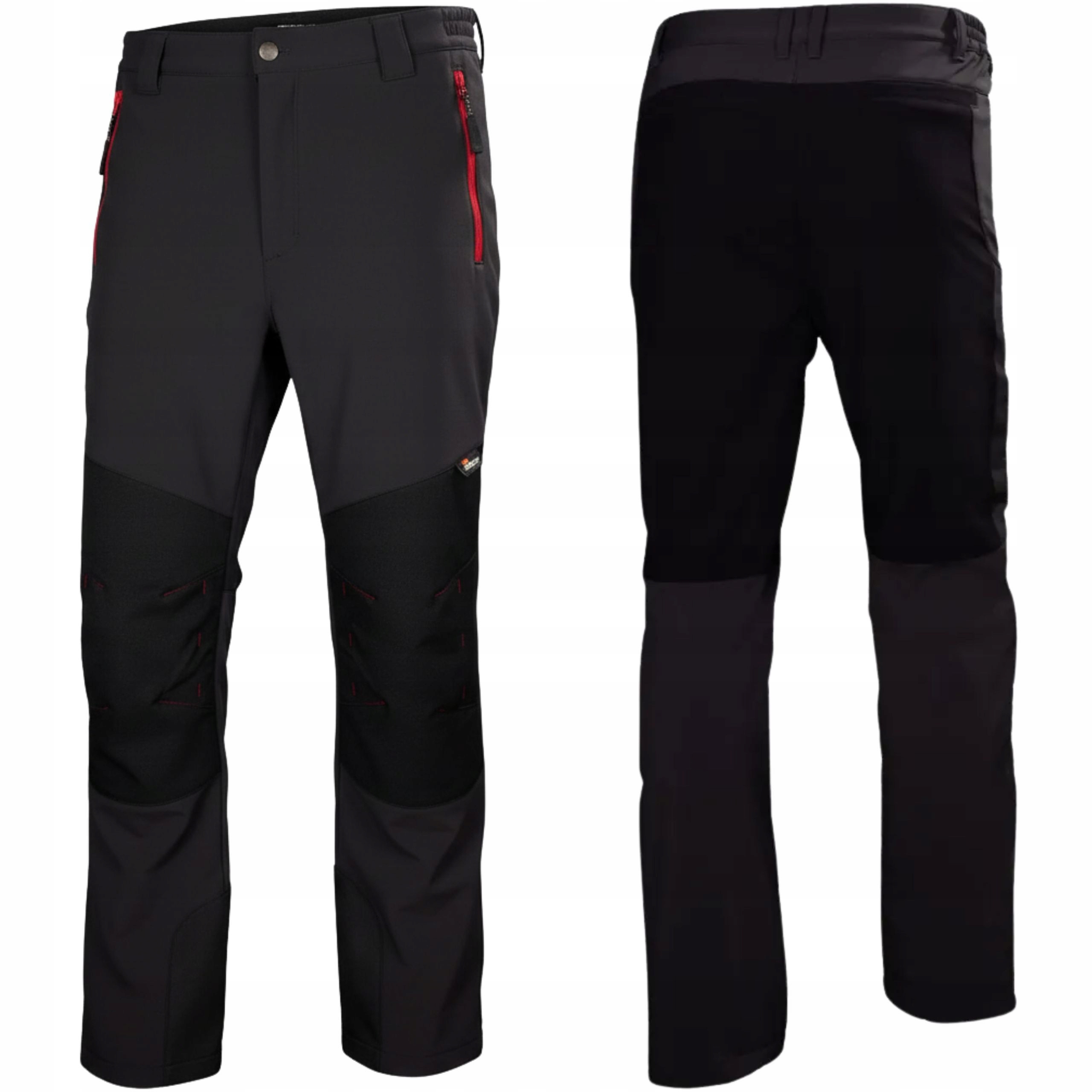 Spodnie robocze sofshellowe ocieplane outdor Vizwell XL