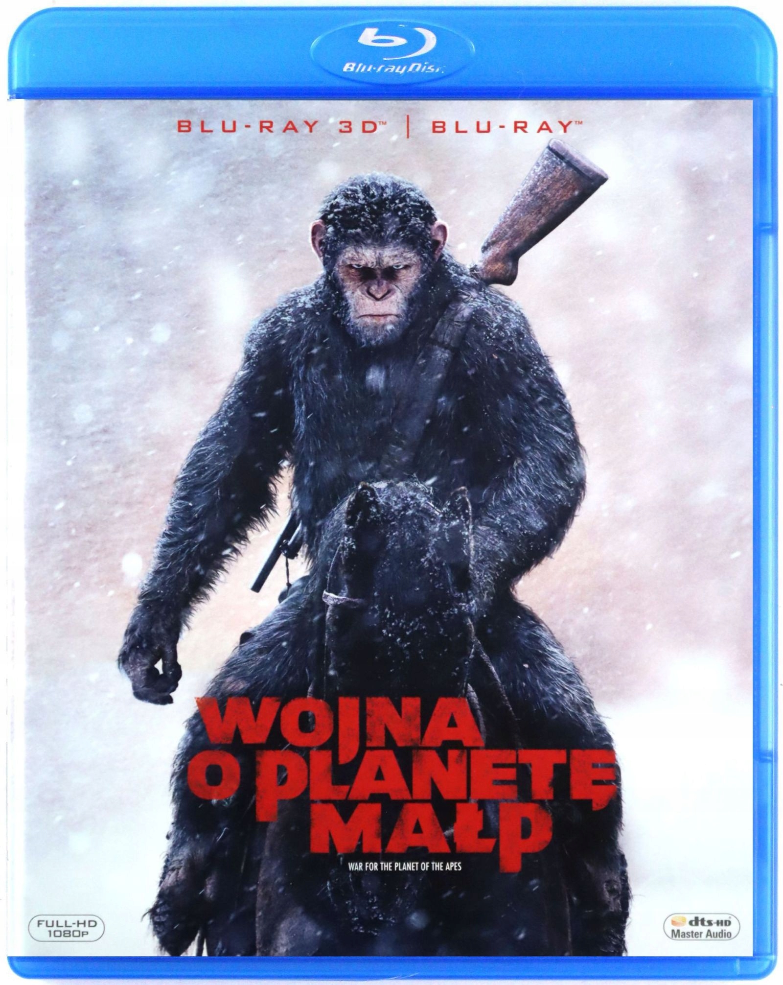 WOJNA O PLANETĘ MAŁP (BLU-RAY 3D)+(BLU-RAY)