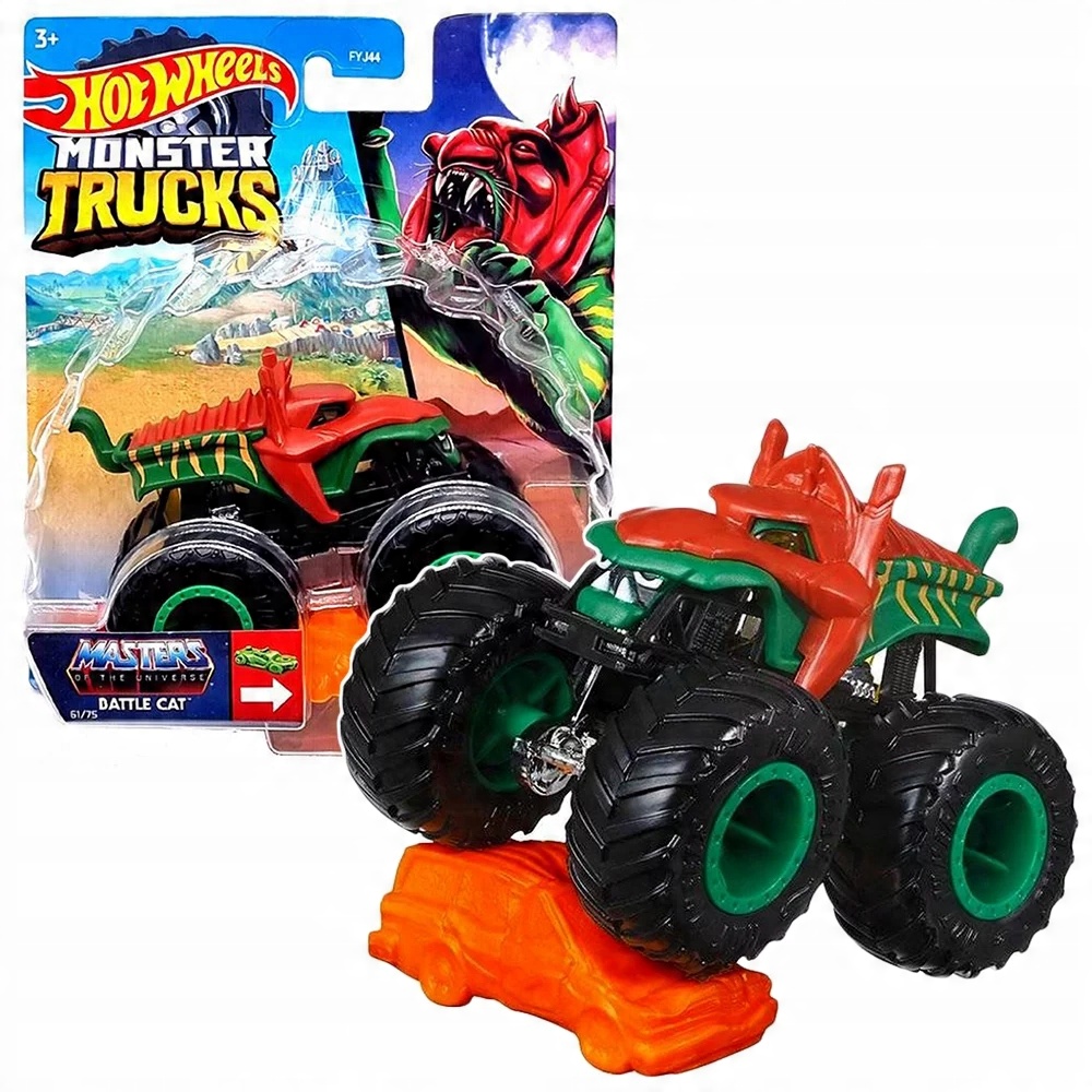 

Hot Wheels Monster Truck Battle Cat 1:64 Oryginał