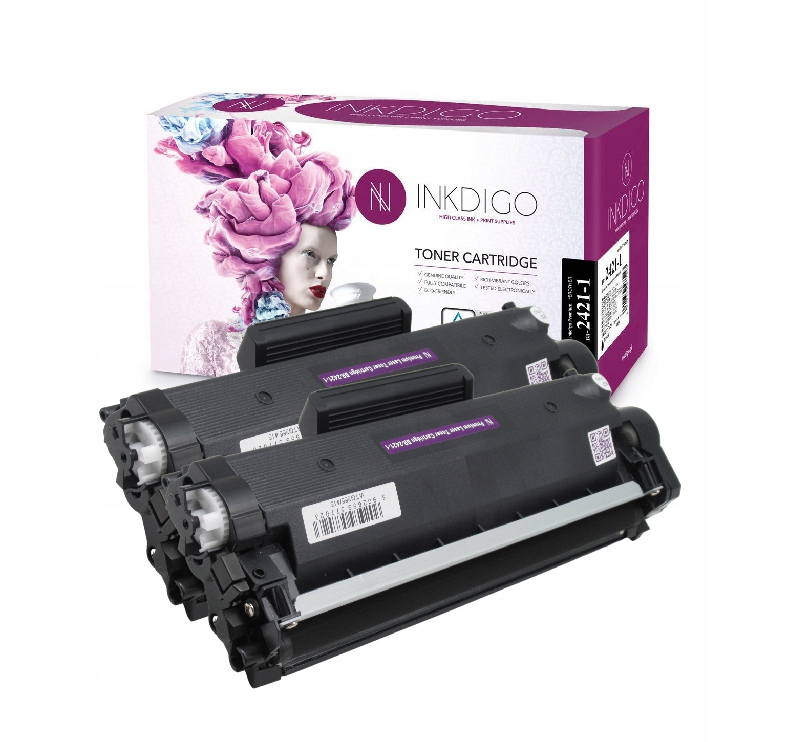 

2x Toner zamiennik TN-2421 do Brother DCP-L2512D
