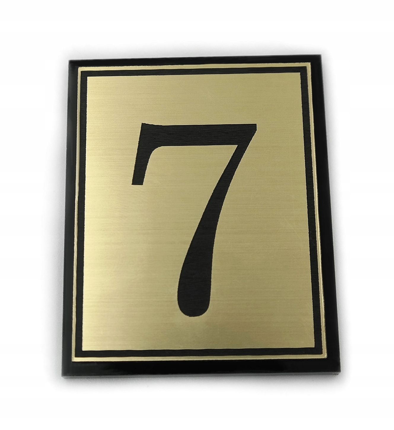 numerki NUMEREK NA DRZWI hotel 5x4 + PLEKSI 20 szt EAN (GTIN) 5903919096605