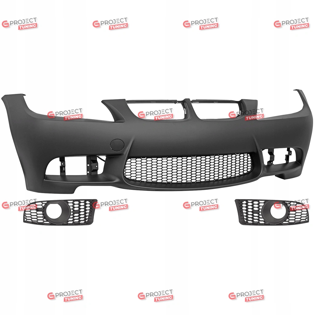 Zderzak przedni BMW 3 (E90) Sedan 2005 - 2008 przed liftingiem styl M3 Evo Numer katalogowy producenta AM-BUMBM0063