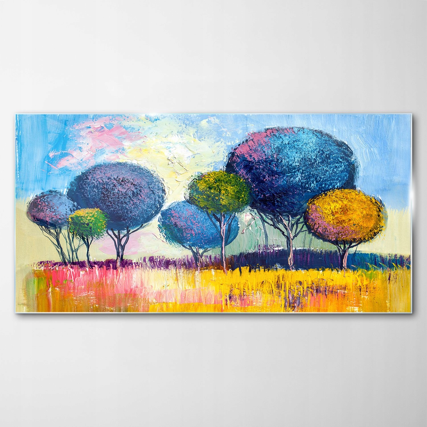 

Obraz na Szkle Dekor Natura Drzewa Liście 120x60