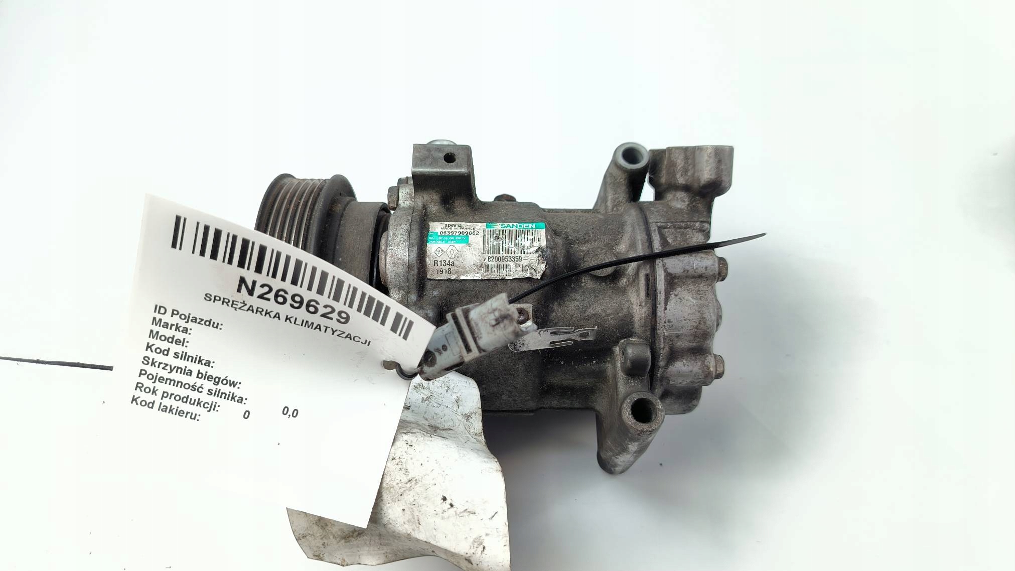 Klimakompressor klimaanlage 8200953359 RENAULT CLIO III