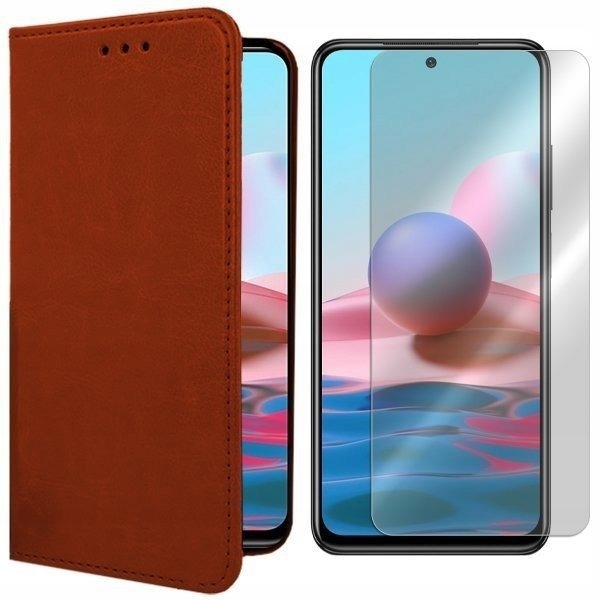 

Etui Do Xiaomi Redmi Note 10S Case Skóra Szkło