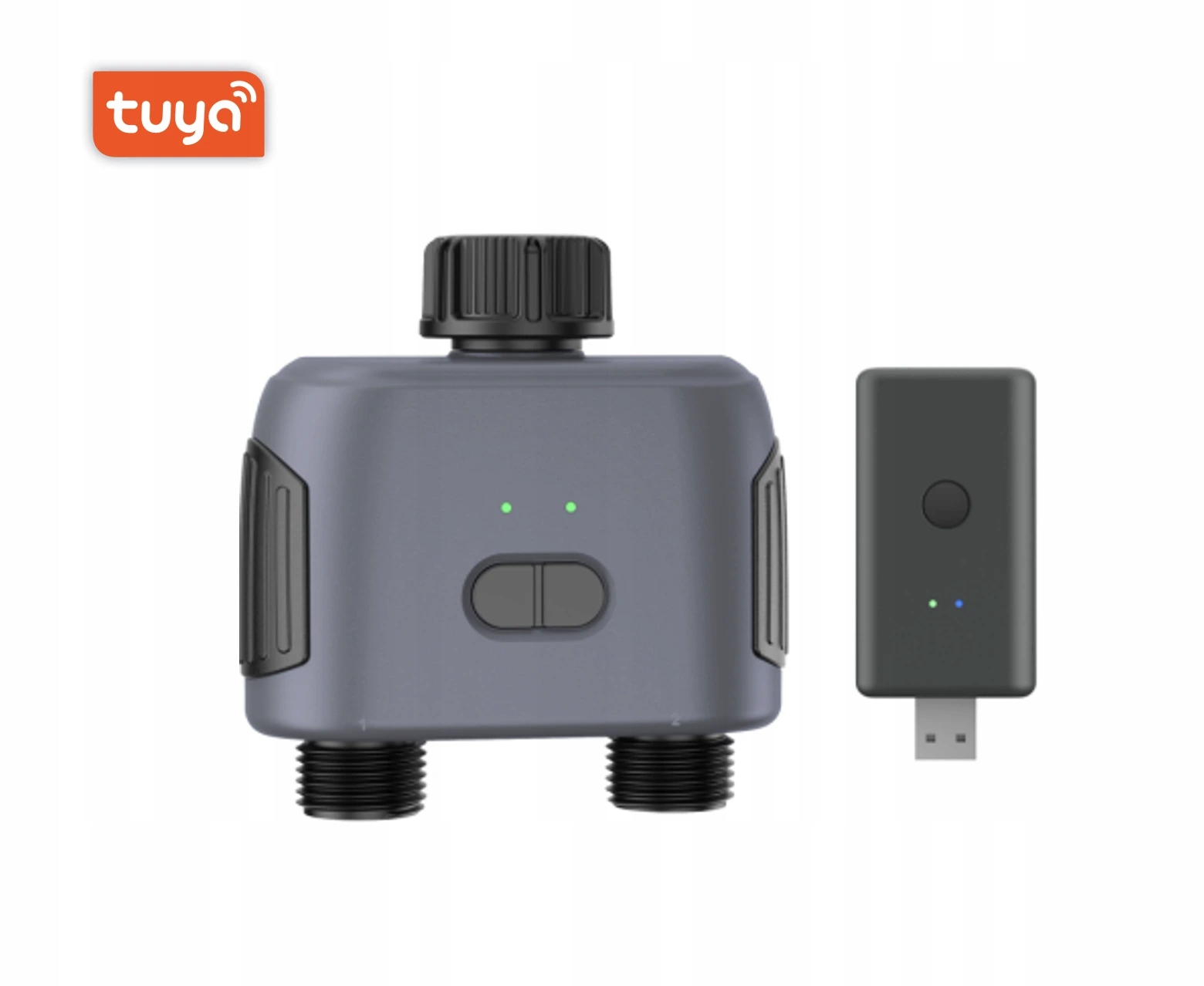 Bot Chytrý regulačný ventil na záhradnej hadici 2-zónový Bluetooth GDV2 Tuya