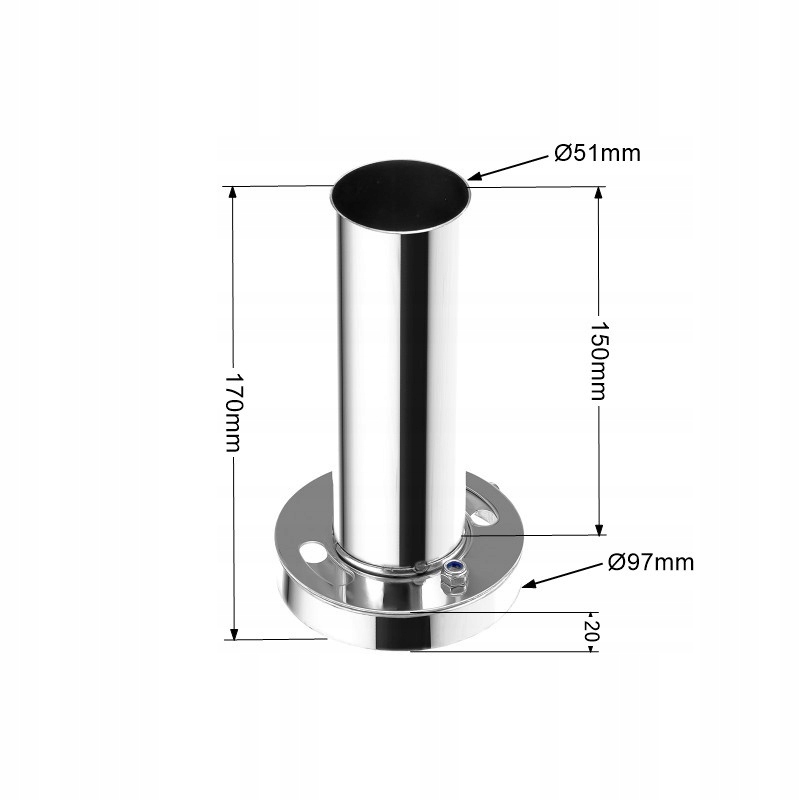 Wkładka do tłumika Silencer 4” JRspec Producent części JRspec