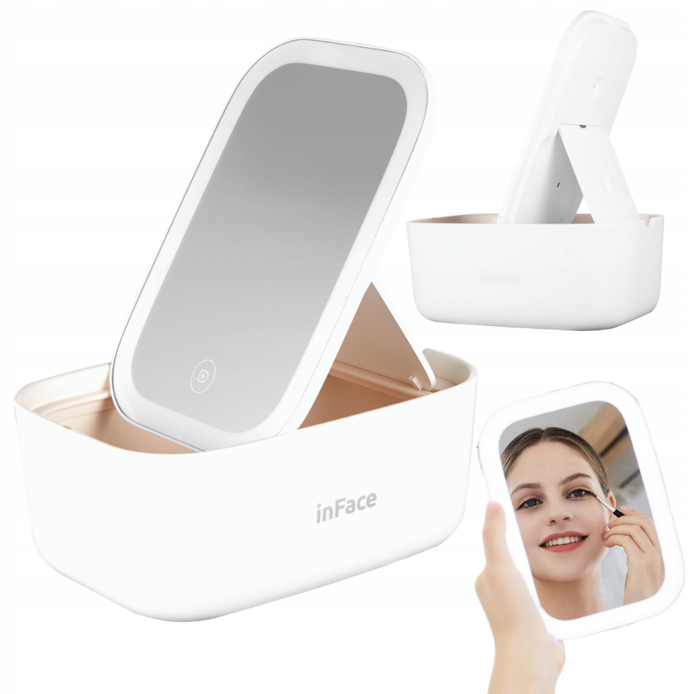 INFACE BOX z lusterkiem do dezynfekcji z UVC