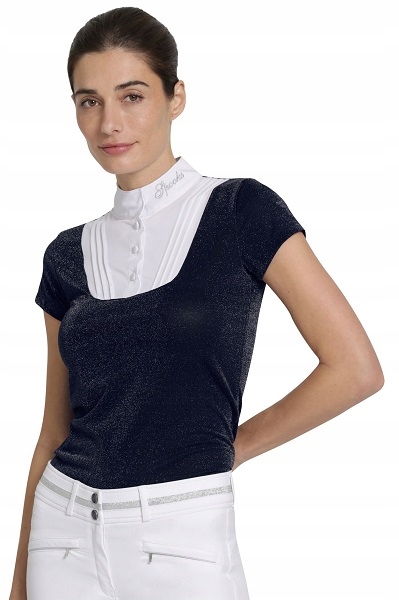 Koszula konkursowa Spooks Tarah navy glitter roz. M