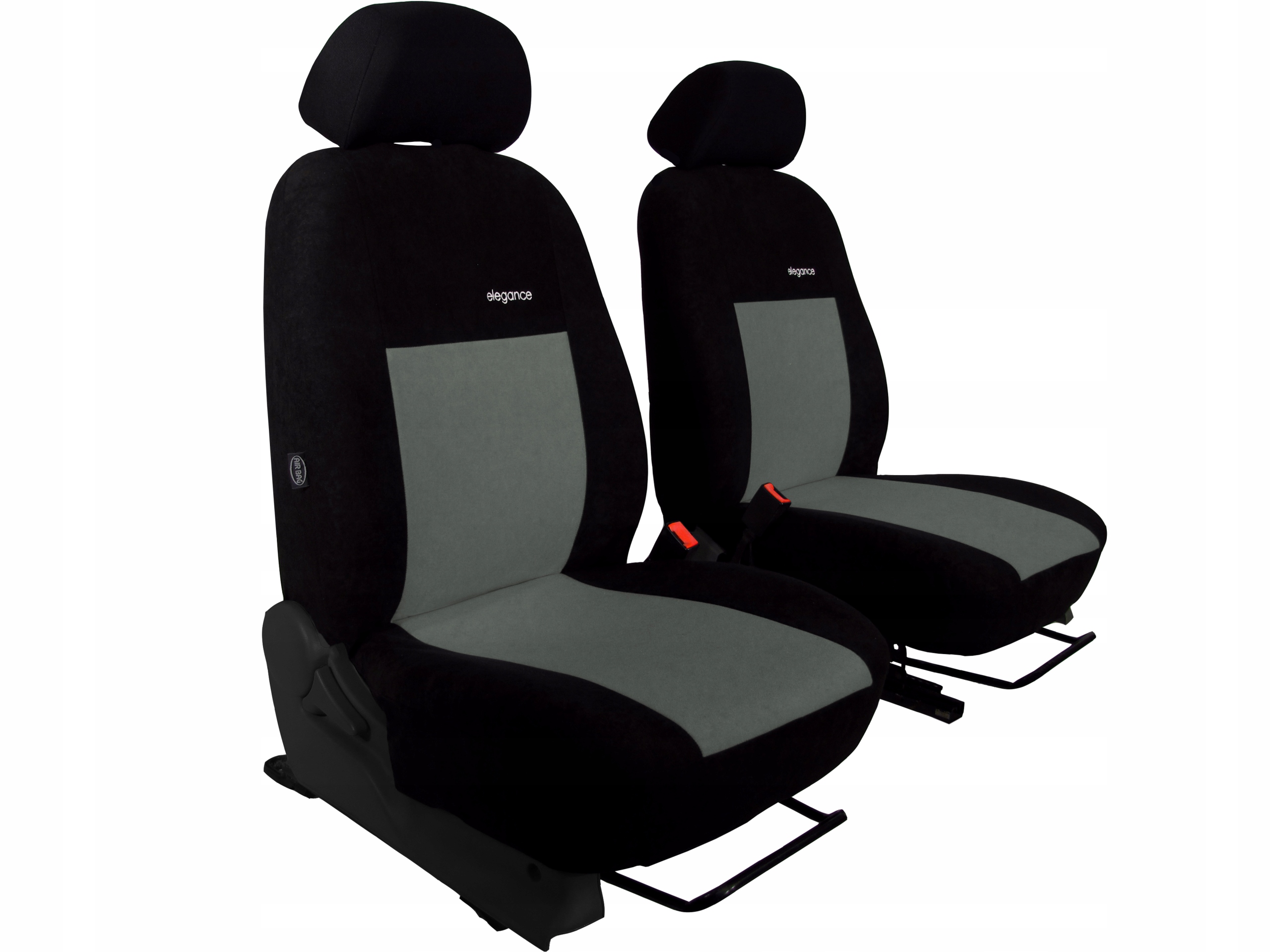 WELUROWE POKROWCE MIAROWE SAMOCHODOWE PRZODY NA FOTELE DO Microcar M.GO