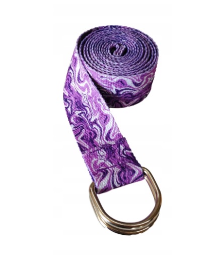 Pasek do jogi Joga Fitness 183 x 3,8 cm