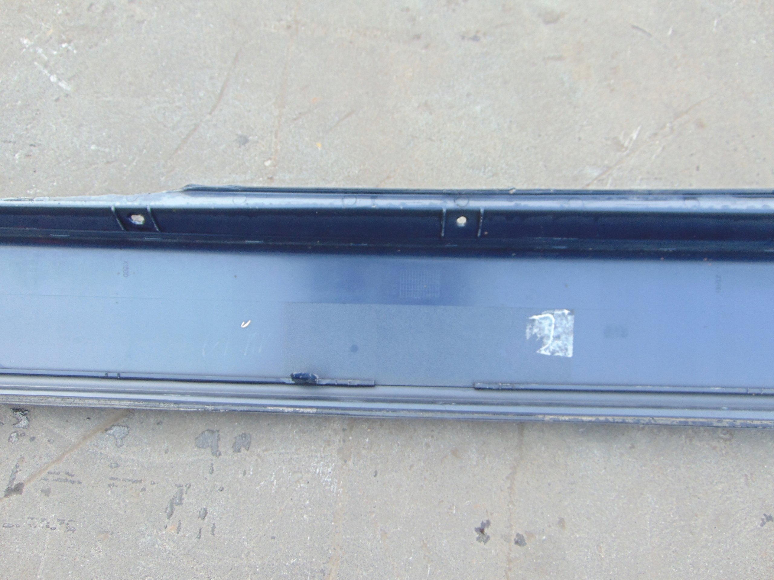 BMW 7 E65 moulding cap threshold right NACHTBLAU METALLIC 490