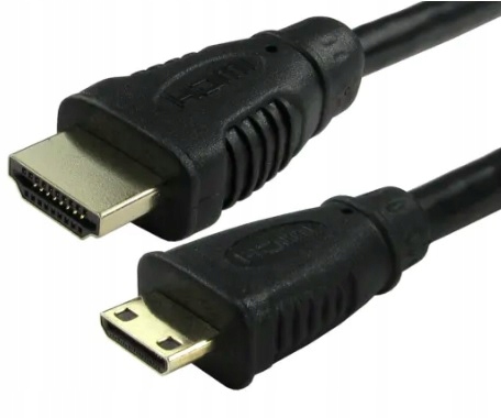 

Kabel przewód Hdmi-hdmi Mini v1.4 2K/4K 1 metr
