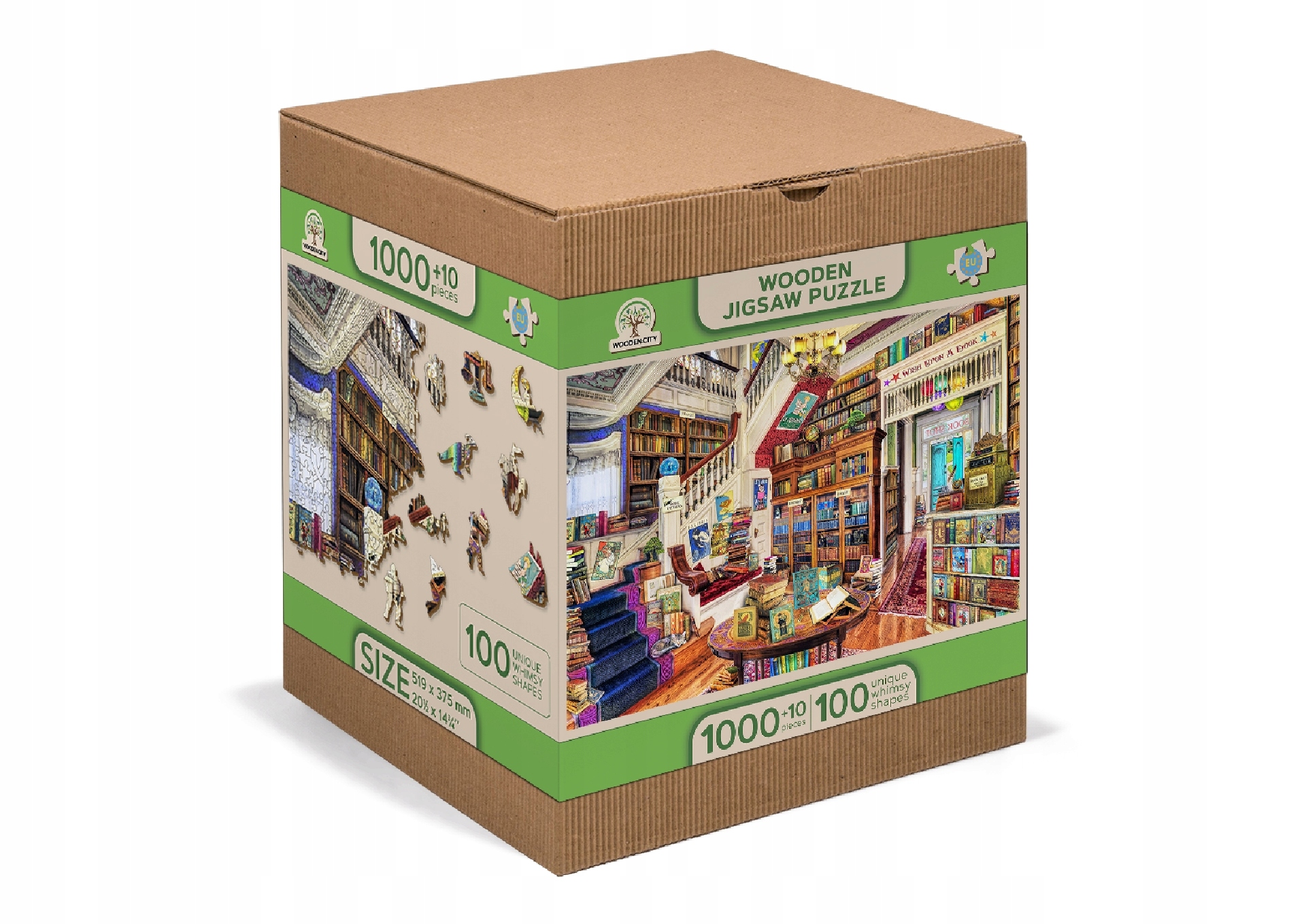 Puzzle Drewniane Wish Upon a Bookshop 1000 +10 el Kod producenta LB 1010-0137-XL