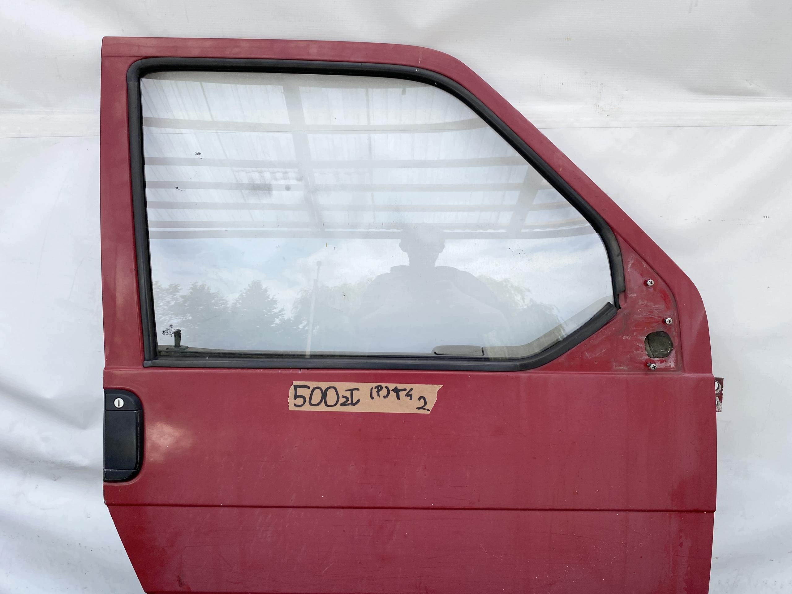 VW TRANSPORTER T4 96- door front right BORDO/red right front ORYG.