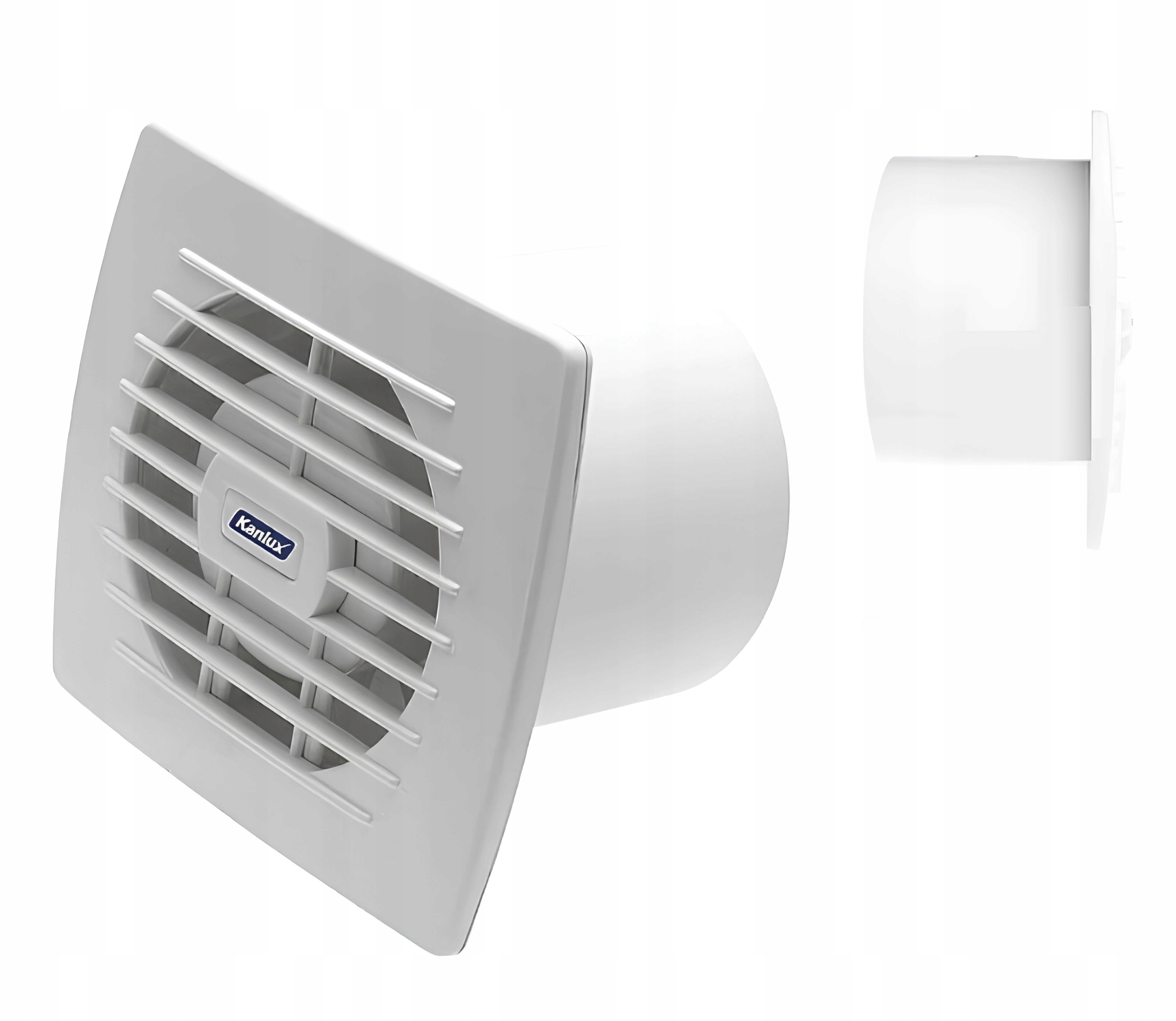 Kanlux Koupelnový ventilátor do potrubí Fi 100mm s čidlem vlhkosti (hygrometrem)