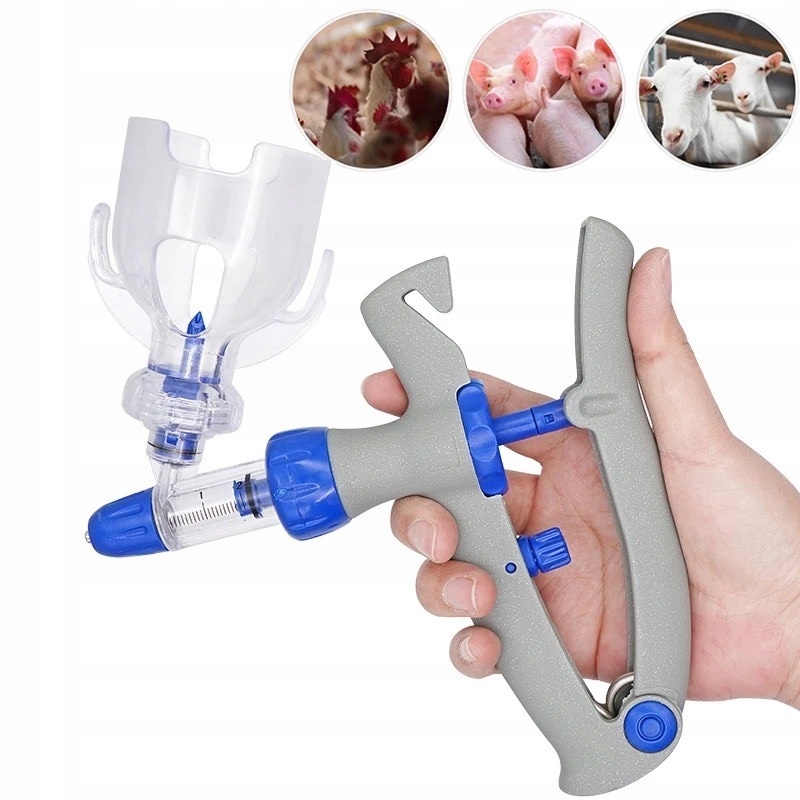 AUTOMAT STRZYKAWKA DO SZCZEPIENIA GOŁĘBI TRZODY