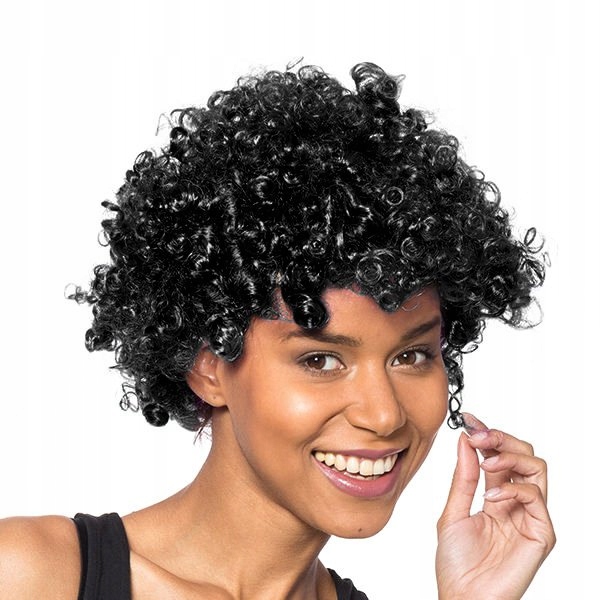 

Peruka afro Czarna Gadżet