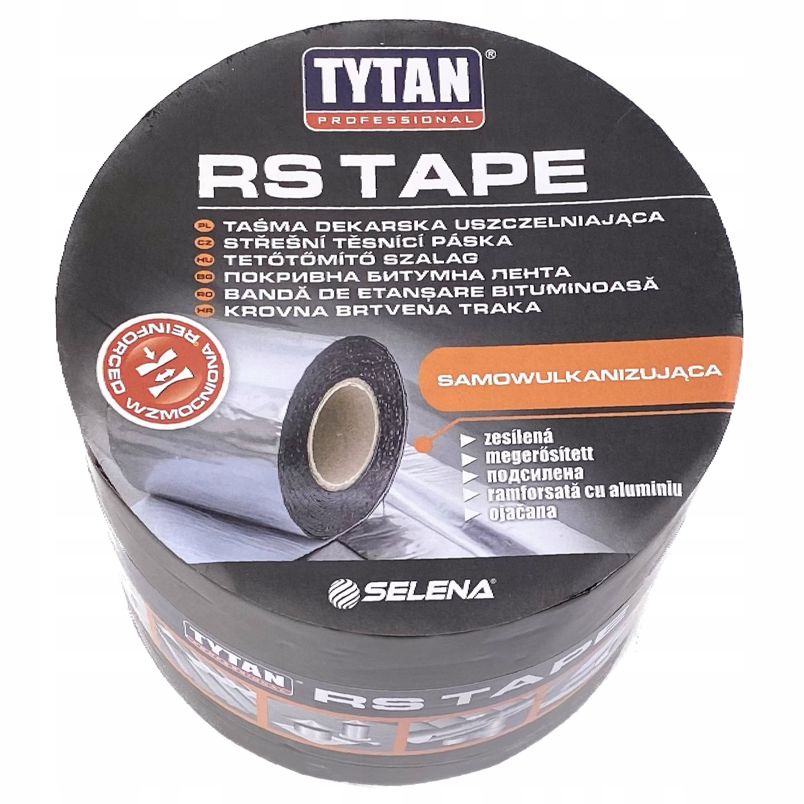 Taśma dekarska bitumiczna uszczelniająca 10mb x 15cm TYTAN antracyt Rodzaj taśmy bitumiczna