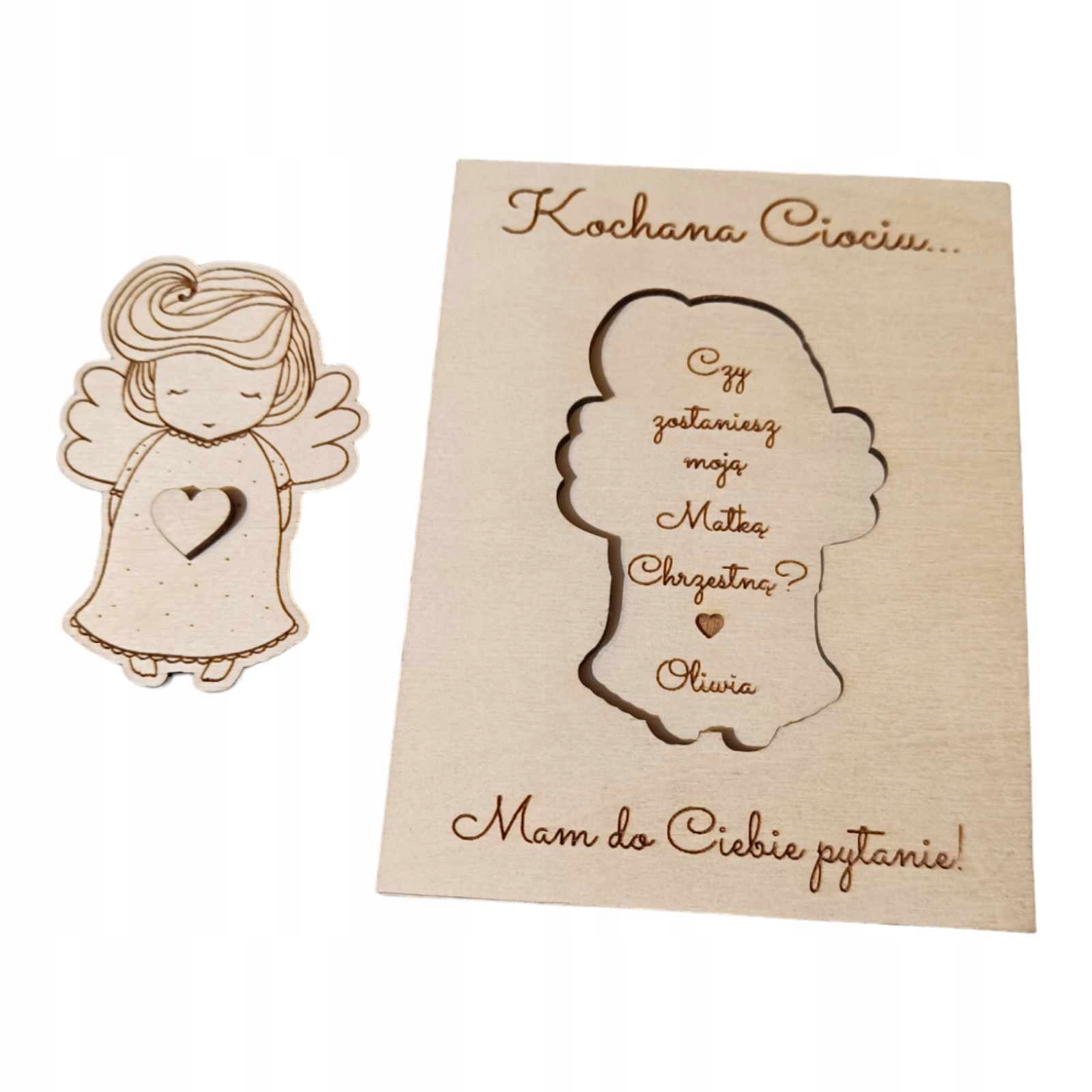 PROŚBA DO CHRZESTNYCH O BYCIE CHRZESTNYM CHRZESTNĄ ZAPROSZENIE NA CHRZEST