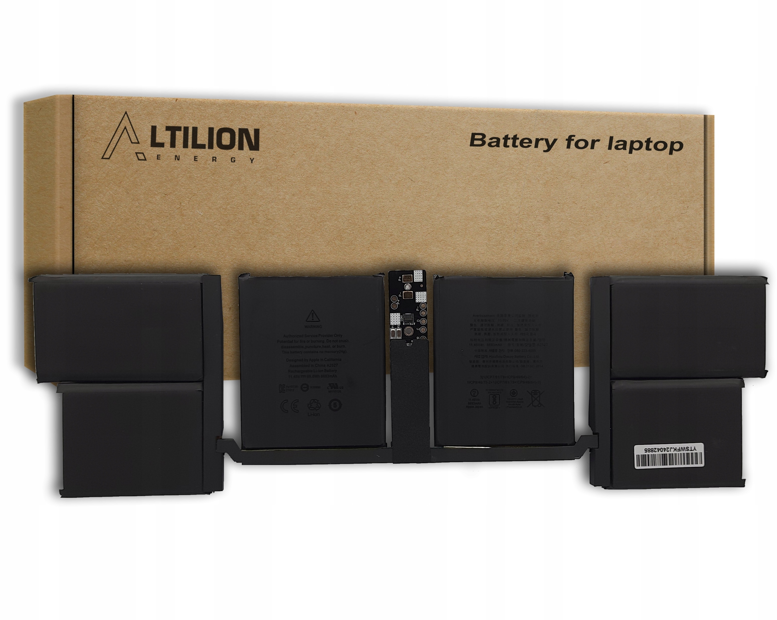 Batéria Altilion Energy A2527 kompatibilná s Apple