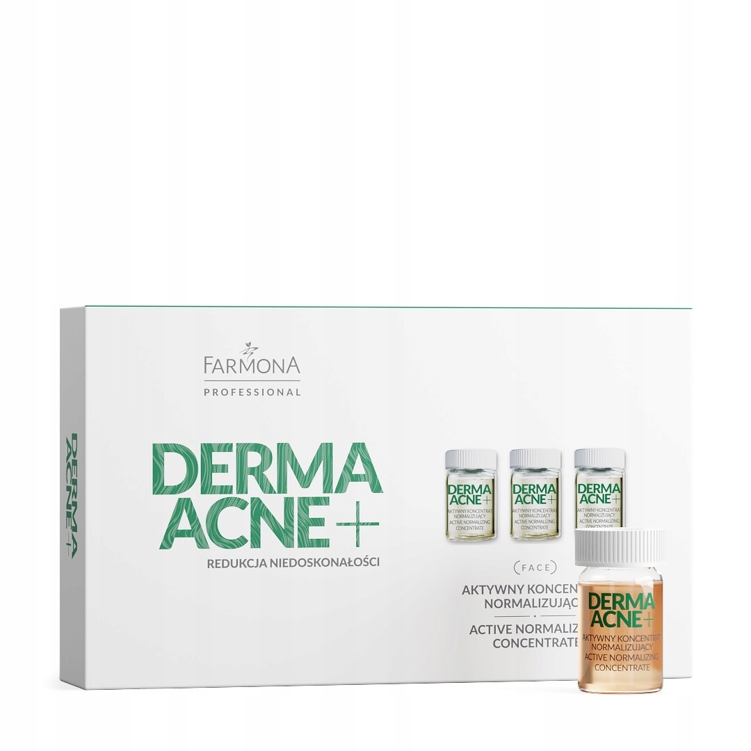 Ampulky Dermaacne Normalizační koncentrát 5x5 ml Farmona Sonoforéza Rf