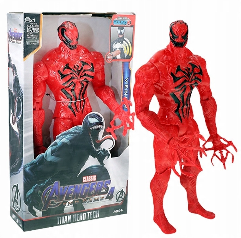 

Venom Carnage Interaktywna Duża Figurka Dźwięk