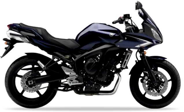Samolepky Juula Pro Yamaha FZ6 S Fazer 2008-2009 Modré