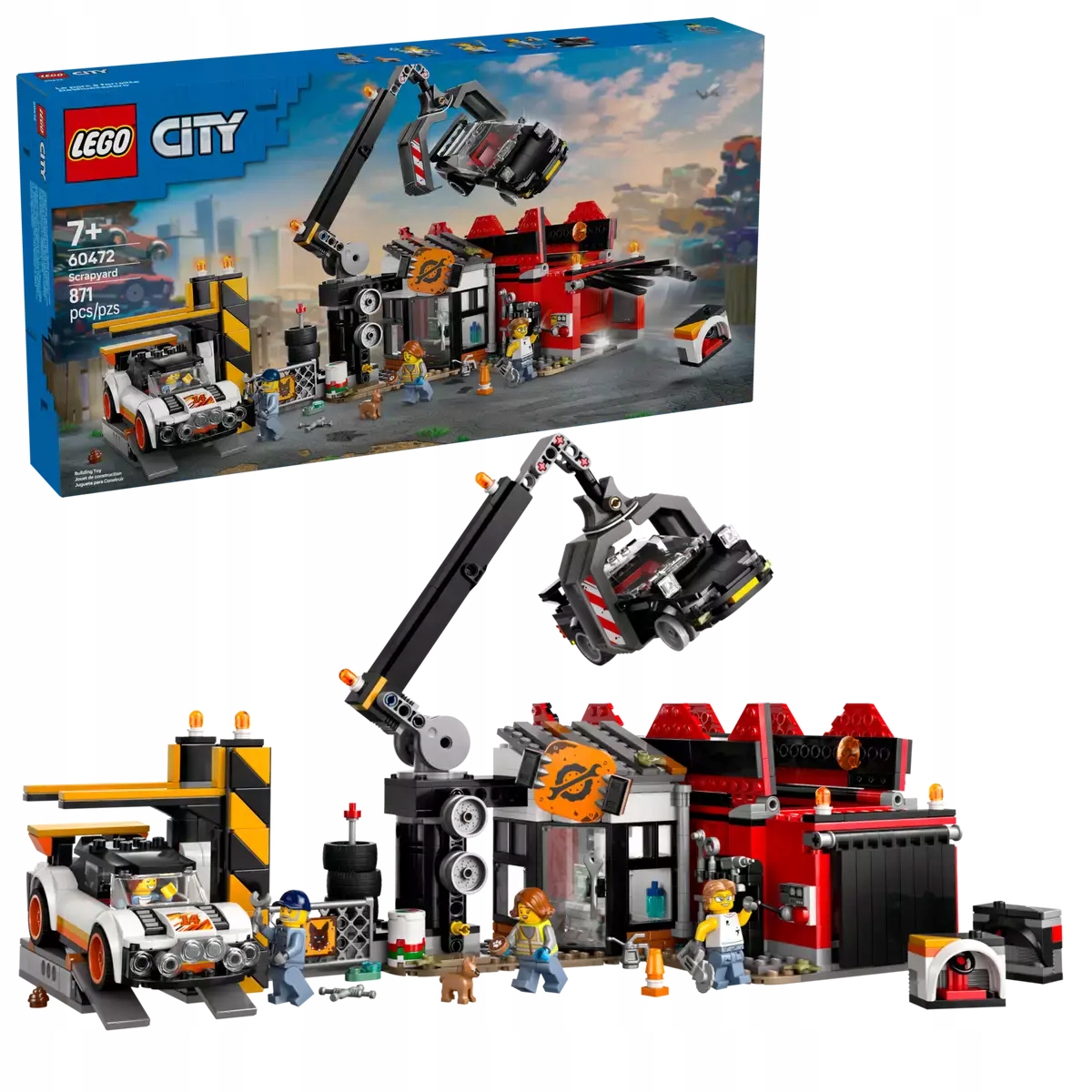 Lego City Vrakoviště s auty 60472