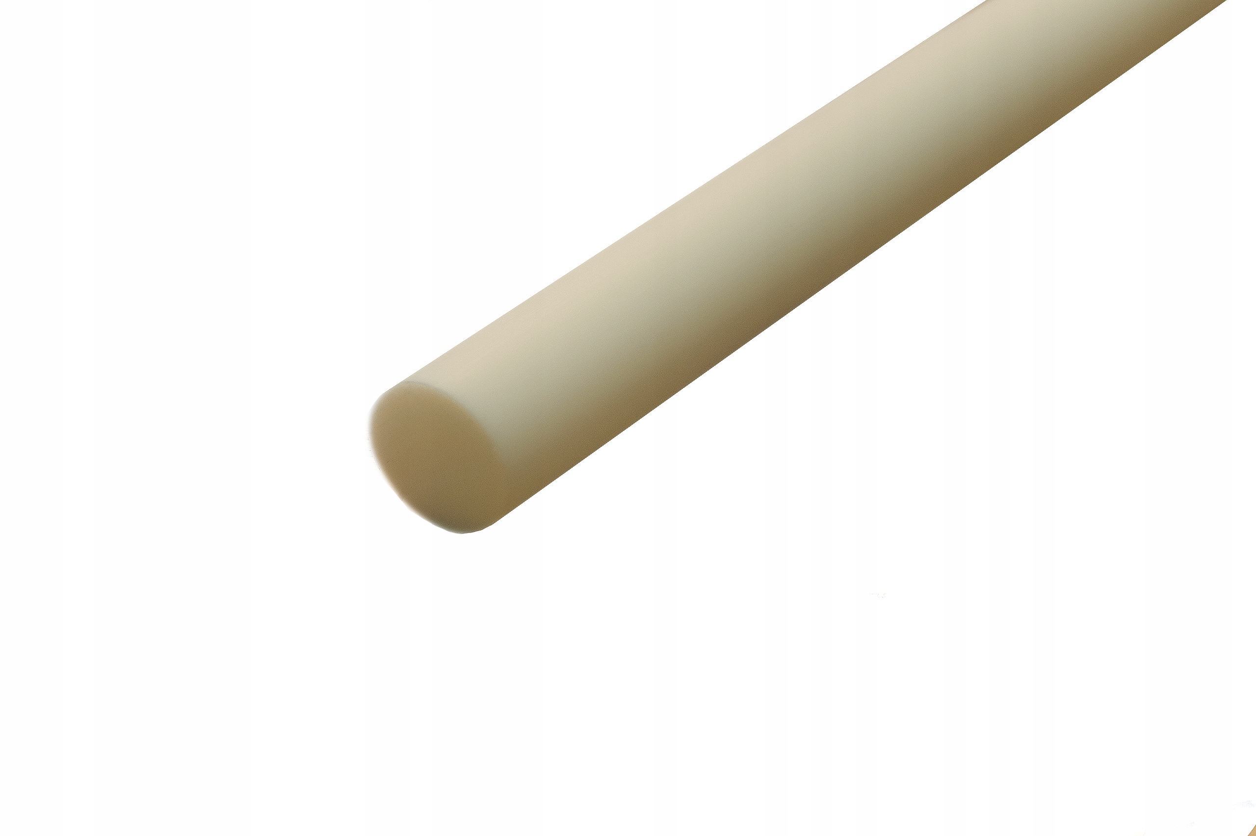 PRĘT WAŁEK POLIAMID fi 25mm dł. 1000mm PA6 naturalny