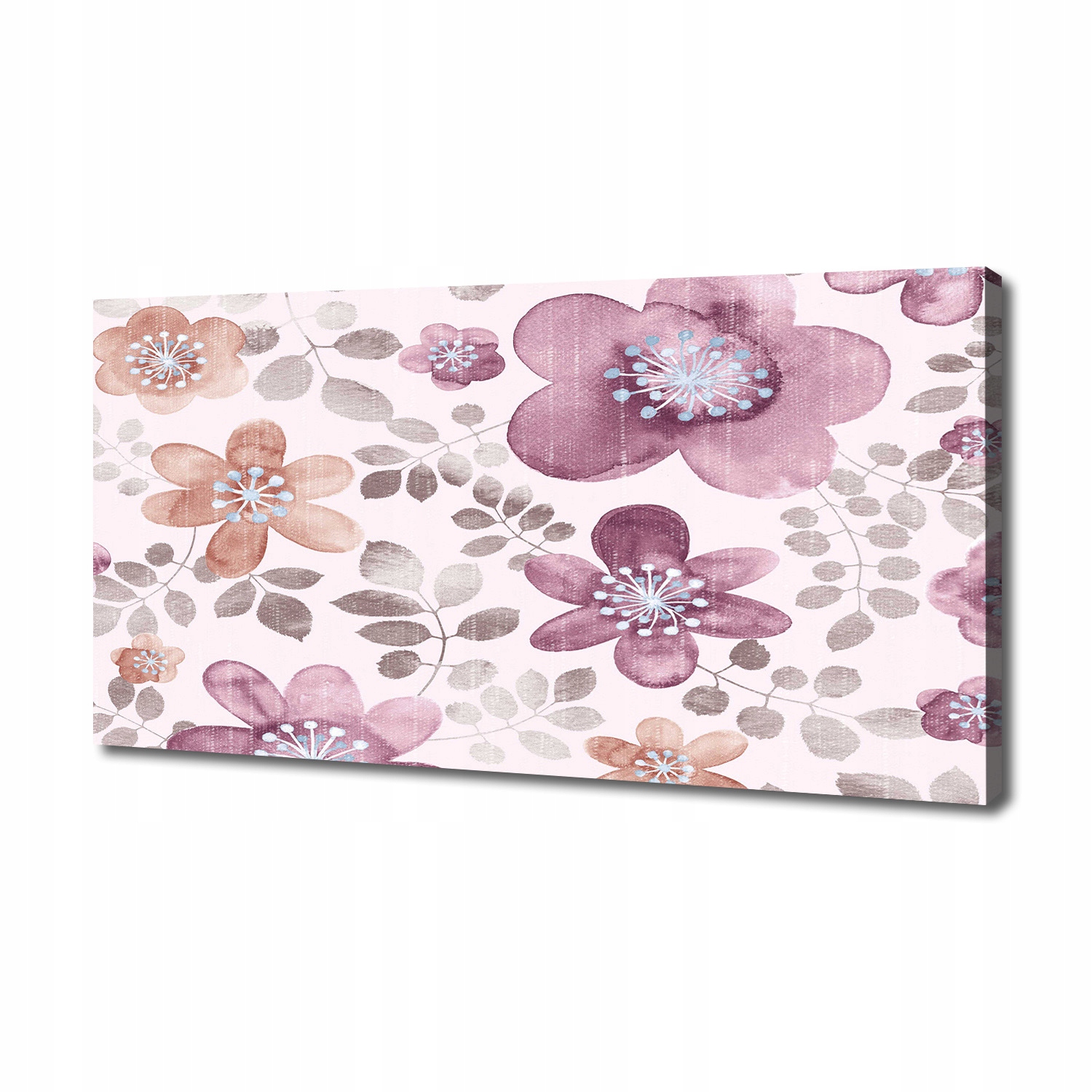 

Foto obraz na płótnie Kwiecisty wzór 140x70 cm