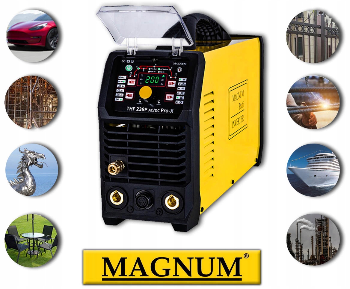 SPAWARKA MAGNUM TIG THF 238 PRO-X AC/DC Bi LEVEL Kod producenta U I THF238PRO