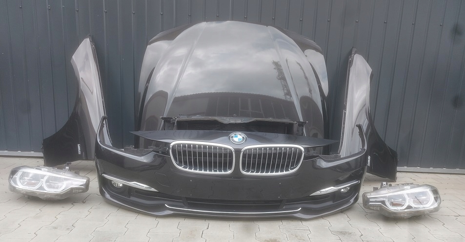 BMW F30 F31 LCI MASKA ZDERZAK BŁOTNIK FULL LED PAS B65