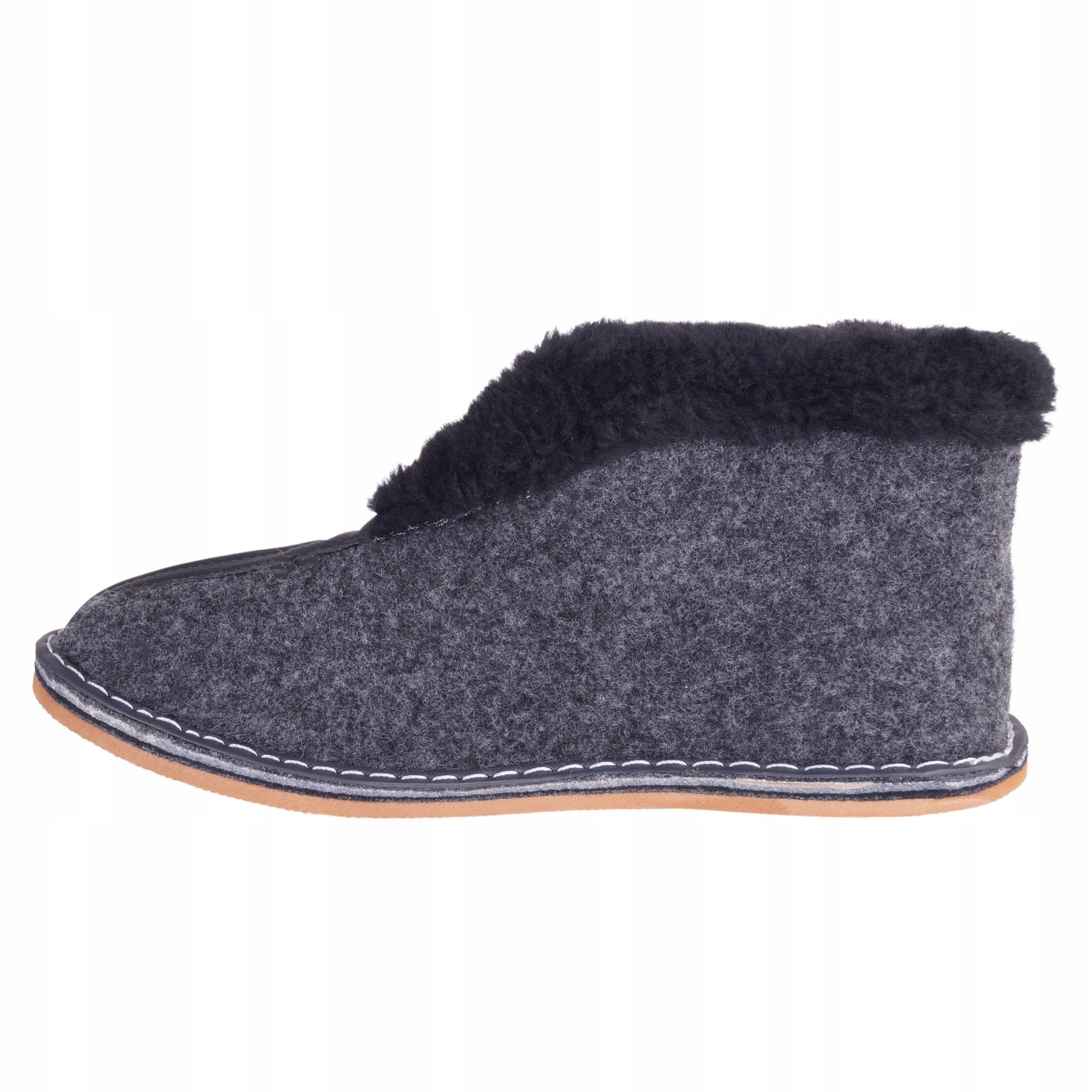 CIEPŁE POLSKIE BAMBOSZE FILCOWE DAMSKIE MĘSKIE 39 Rozmiar 39