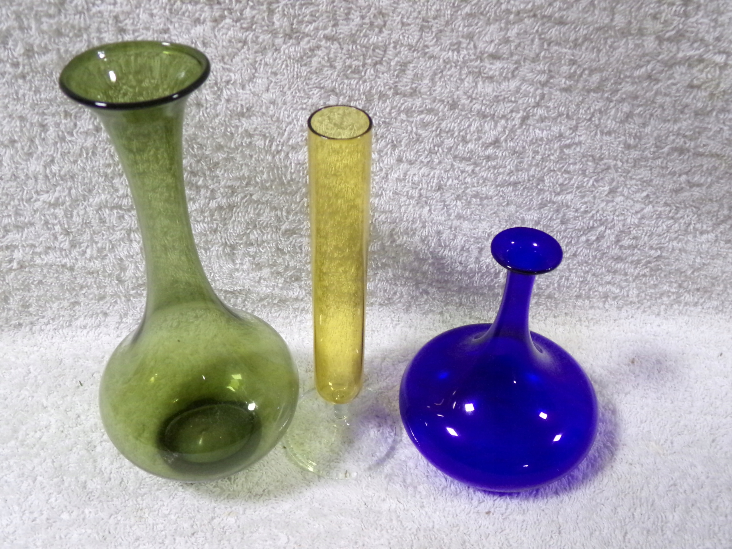 PIĘKNY ZESTAW SZKŁA ARTYSTYCZNEGO