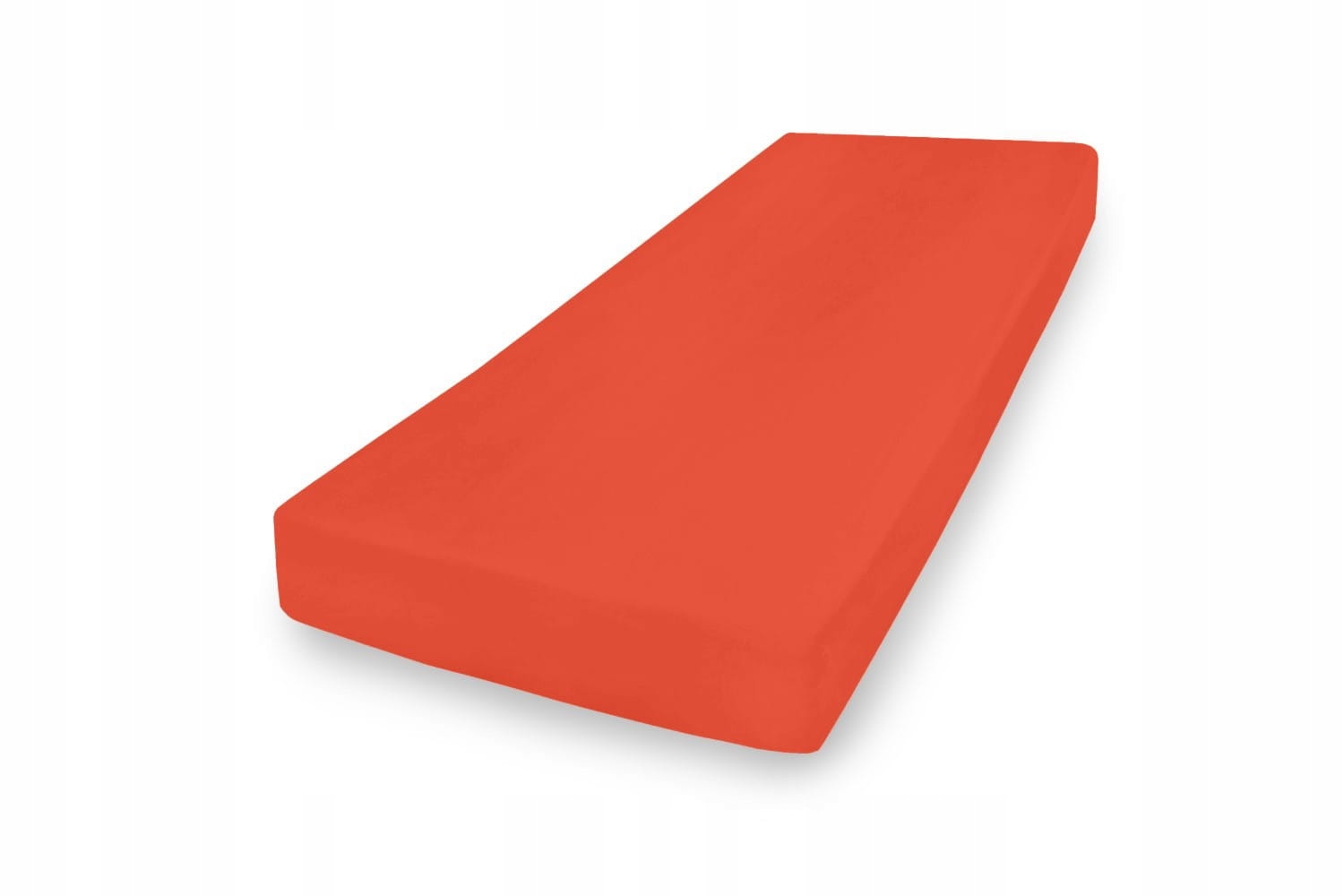 Prostěradlo Jersey s gumou 210/220x190/200 Premium Tmavě oranžová