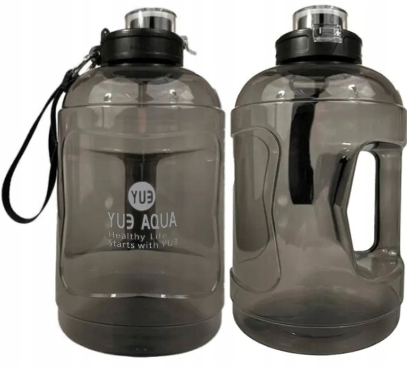 Water Jug 1,6L butelka bidon wodę sportowa siłownie 1600ml kanister