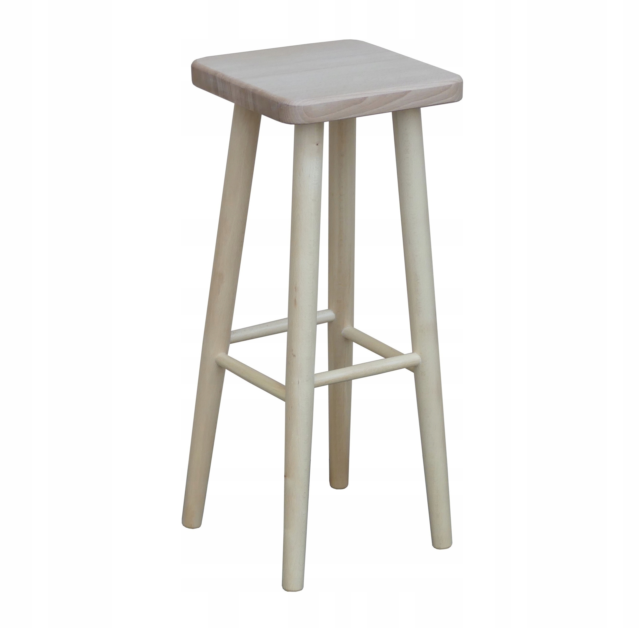 

Taboret Barowy Hoker Drewniany Stołek 70cm Jasny
