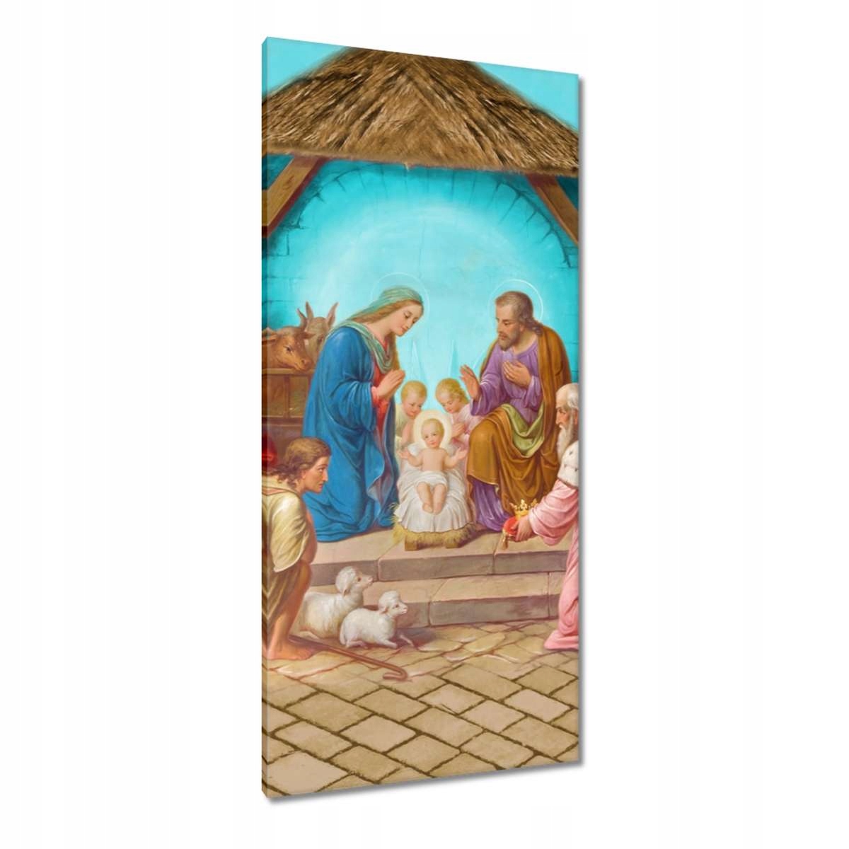 Obrazy 55x115 Jesličky Stájenka Ježíšek