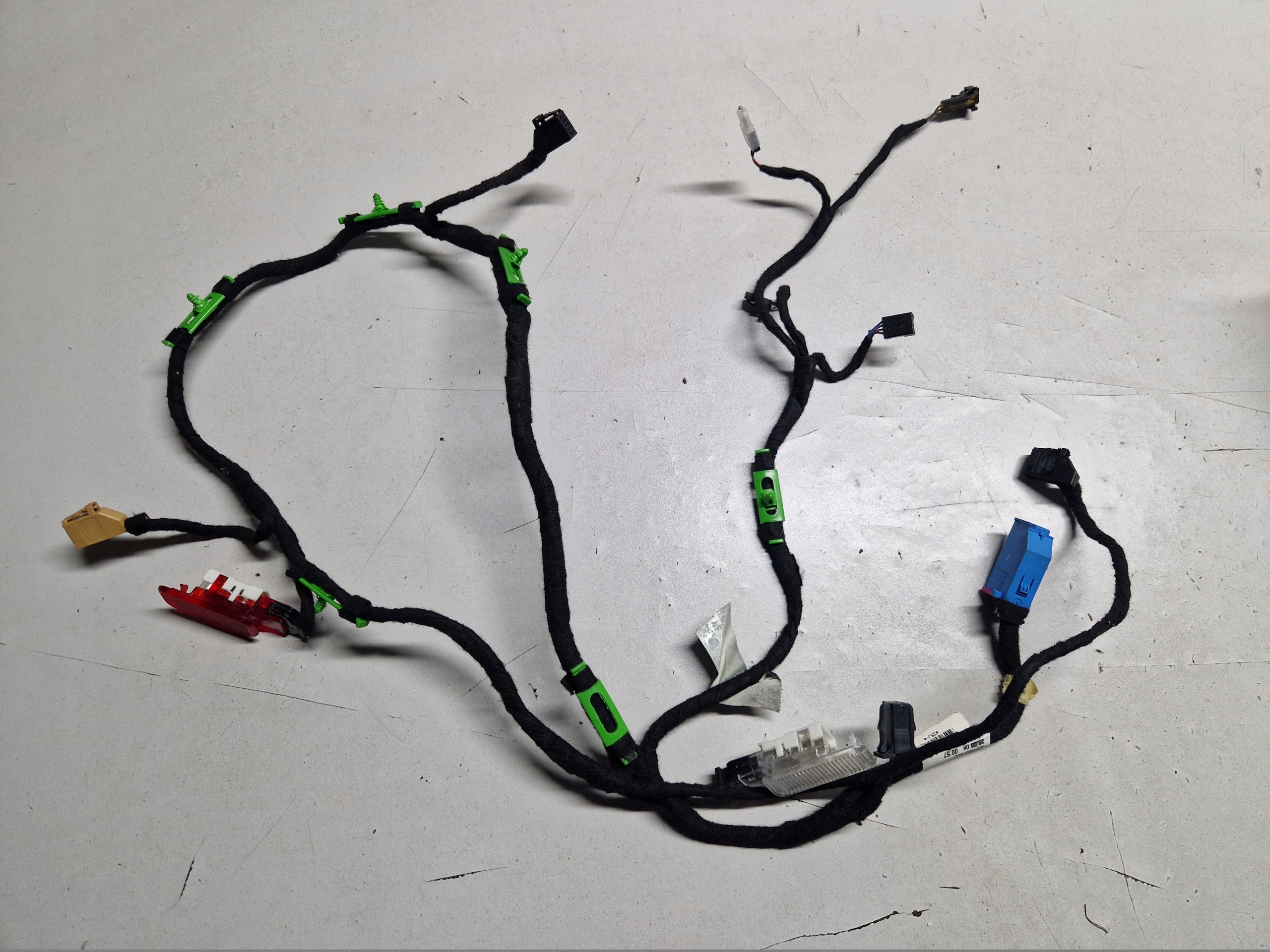 AUDI A6 C6 A6C6 bundle wiring BOCZKA door left front 4F1971035J