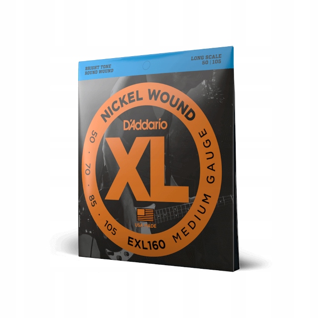 D'Addario EXL160 Struny do gitary basowej