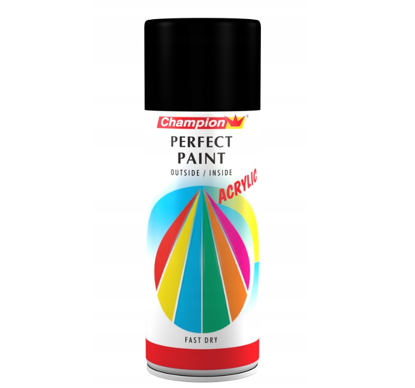 

Farba Spray czarny połysk Ral 9005 400ml