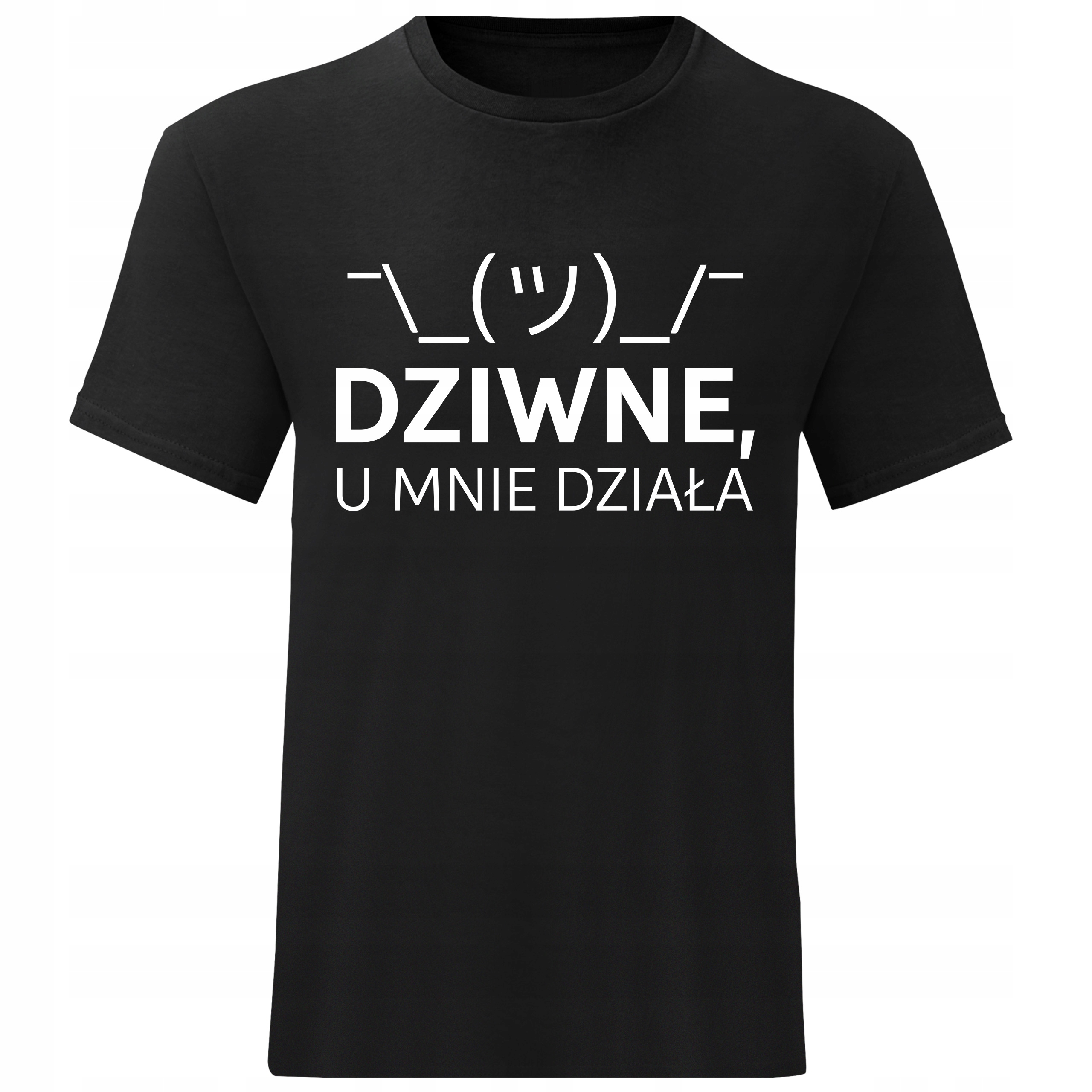 

Koszulka Męska Informatyk U Mnie Działa Roz XXL