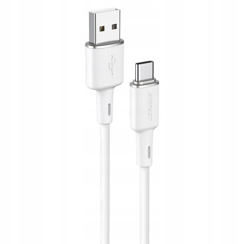 Kabel przewód Usb Usb-c 3A 1.2m biały