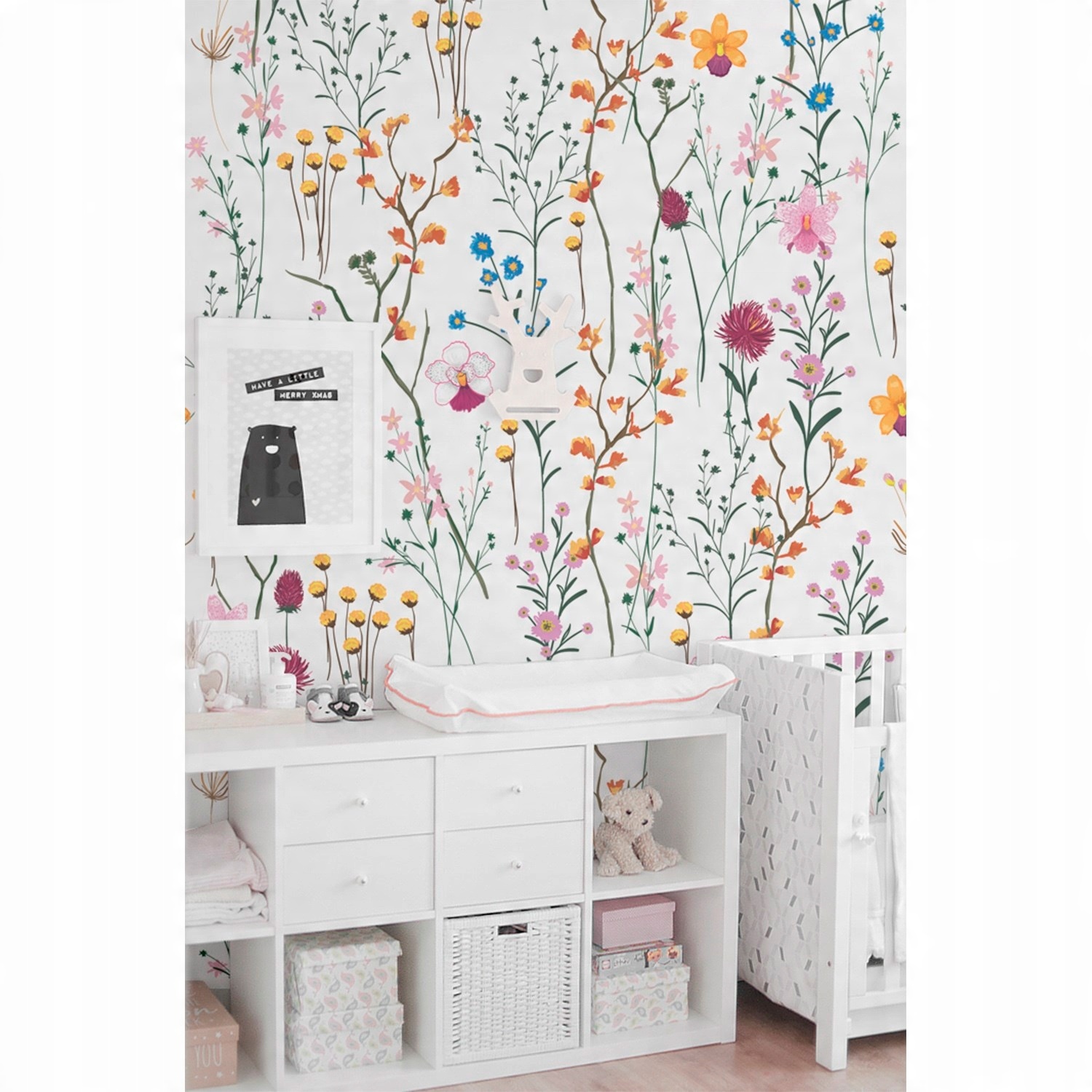 

Fototapeta ścienna Dzikie kwiaty ogrodu 250x250 cm