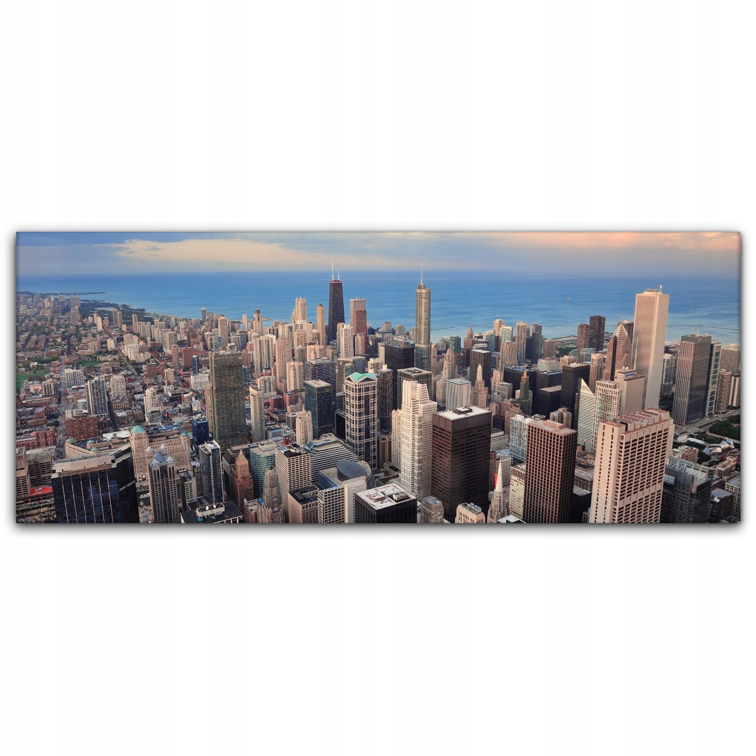 

Obraz płótno canvas 125x50 Chicago Zachód Słońca