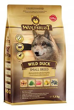 Levně Wolfsblut Dog Small Breed Wild Duck 7,5kg