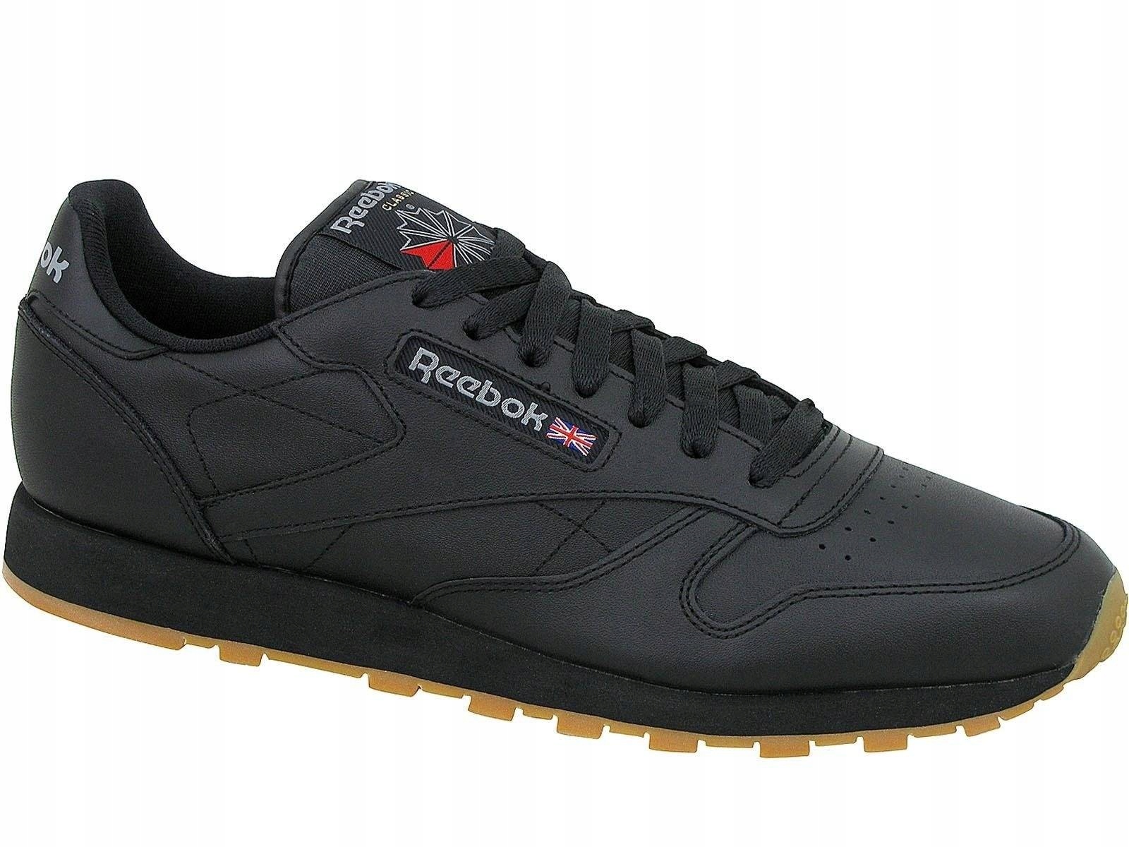 

Reebok Classic Leather CL Lthr 49800 Czarne Męskie