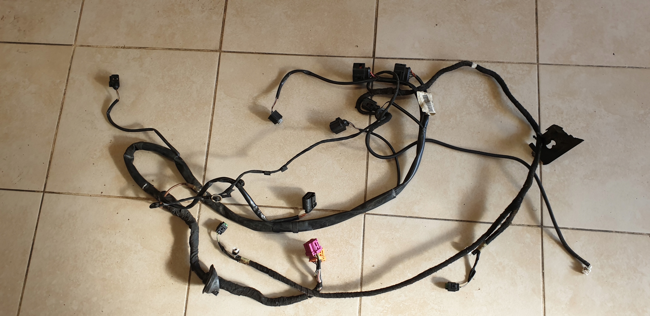 bundle wiring of wipers front AUDI A6 C6 4F OE EUROPA